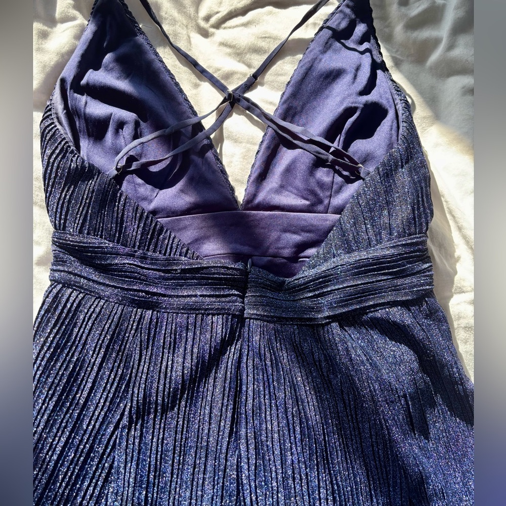 Lulu's Deep Blue Maxi Dress - Picture 6 of 7
